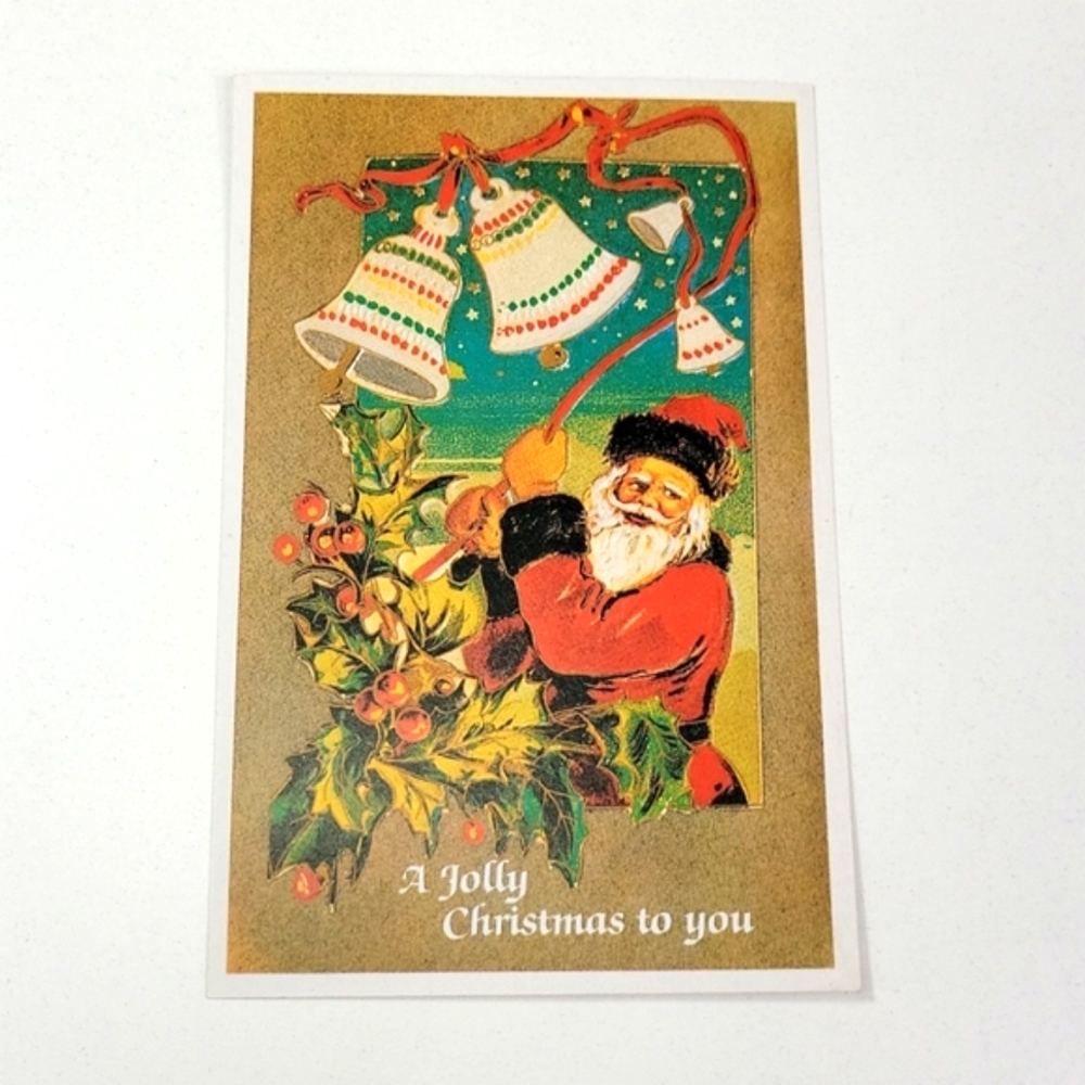 Vintage 1900s Christmas Postcards Unused